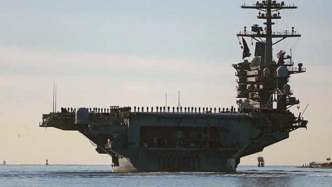 USS Abraham Lincoln (Foto: K.C. Alfred/The San Diego Union-Tribune via AP)