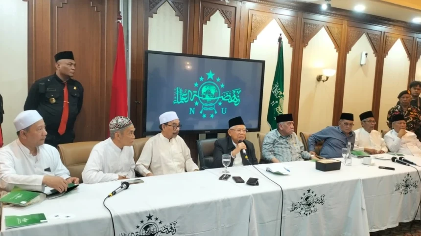 Silaturahmi Kiai-Kiai Sepuh di kantor PBNU, Jalan Kramat Raya 164, Jakarta Pusat, Kamis (20/8/2026). (Foto: NU Online/Fathoni) Silaturahmi Kiai-Kiai Sepuh di kantor PBNU, Jalan Kramat Raya 164, Jakarta Pusat, Kamis (20/8/2026). (Foto: NU Online/Fathoni)