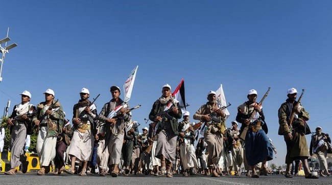 Ilrustasi -- Pasukan Houthi di Yaman (dok. REUTERS/Khaled Abdullah) Ilrustasi -- Pasukan Houthi di Yaman (dok. REUTERS/Khaled Abdullah)
