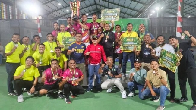 Bhayangkara Tennis Club (BTC) Polda Aceh meraih Juara III dalam Turnamen Tenis Piala Panglima TNI yang digelar untuk memperingati HUT ke-81 TNI di lingkungan Kodam Iskandar Muda (IM), Aceh, pada 24-27 September 2026. Bhayangkara Tennis Club (BTC) Polda Aceh meraih Juara III dalam Turnamen Tenis Piala Panglima TNI yang digelar untuk memperingati HUT ke-81 TNI di lingkungan Kodam Iskandar Muda (IM), Aceh, pada 24-27 September 2026.