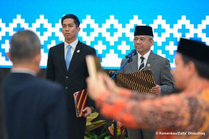 Suahasil Lantik 14 Pejabat Kemenkeu, Tekankan Integritas dan Profesionalisme Foto: dok. Kemenkeu