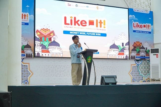 Sebanyak 500 mahasiswa Aceh saat mengikuti kegiatan Literasi Keuangan Indonesia Terdepan (LIKE IT) 2026 dengan tema “Money Wise, Future Wise”, yang berlangsung di Auditorium Prof Ali Hasjmy UIN Ar-Raniry, Banda Aceh, Kamis (3/9/2026). (HO/Humas Bank Indonesia Aceh) Sebanyak 500 mahasiswa Aceh saat mengikuti kegiatan Literasi Keuangan Indonesia Terdepan (LIKE IT) 2026 dengan tema “Money Wise, Future Wise”, yang berlangsung di Auditorium Prof Ali Hasjmy UIN Ar-Raniry, Banda Aceh, Kamis (3/9/2026). (HO/Humas Bank Indonesia Aceh)