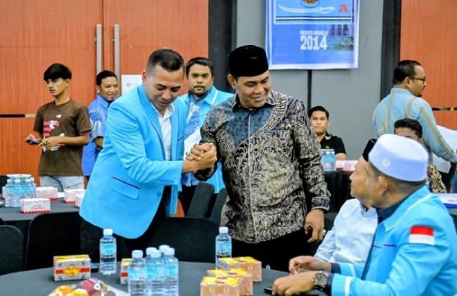 Bupati Aceh Besar, H Muharram Idris hadiri Musyawarah Raya III Partai Darul Aceh (PDA) di Hotel Rasa Mala, Banda Aceh, Jumat (4/9/2026) malam. FOTO/MC ACEH BESAR Bupati Aceh Besar, H Muharram Idris hadiri Musyawarah Raya III Partai Darul Aceh (PDA) di Hotel Rasa Mala, Banda Aceh, Jumat (4/9/2026) malam. FOTO/MC ACEH BESAR