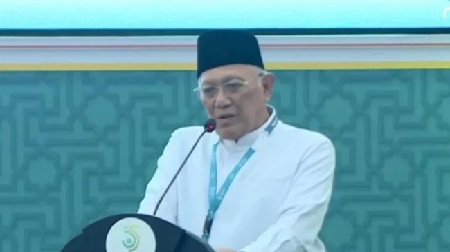 Gus Kikin menyampaikan pidato perdana sebagai Ketum PBNU, Senin (31/8/2026) (NU Online) Gus Kikin menyampaikan pidato perdana sebagai Ketum PBNU, Senin (31/8/2026) (NU Online)