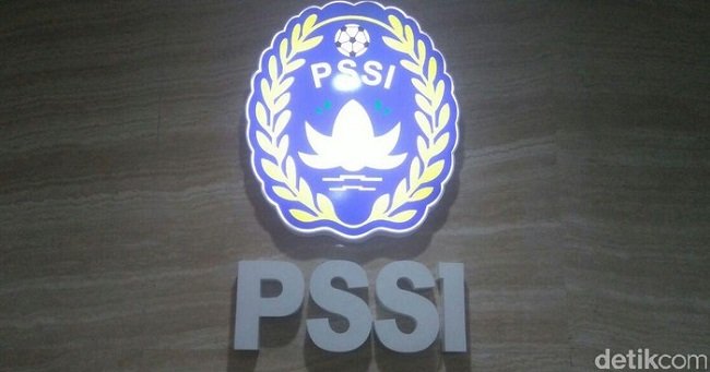 Logo PSSI (Foto: Amalia Dwi Septi/detikSport)