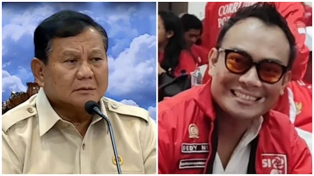 Politikus Partai Solidaritas Indonesia (PSI), Dedy Nur Palakka, melontarkan kritik terhadap kepemimpinan Presiden Prabowo Subianto melalui akun X (Twitter), Rabu (14/10/2026). Politikus Partai Solidaritas Indonesia (PSI), Dedy Nur Palakka, melontarkan kritik terhadap kepemimpinan Presiden Prabowo Subianto melalui akun X (Twitter), Rabu (14/10/2026).