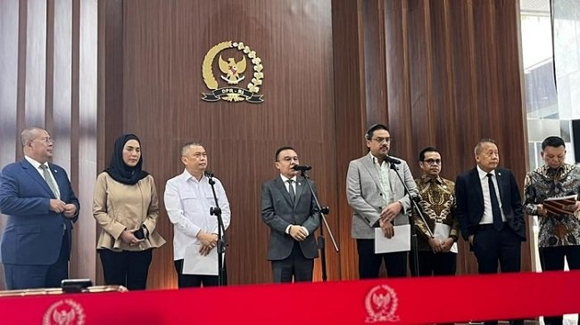 DPR bersama pemerintah telah merampungkan penyusunan Peraturan Presiden (Perpres) yang mengatur ekosistem ojek online (ojol). (Anggi/detikcom)