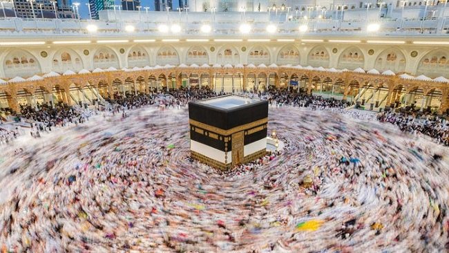 Masjidil Haram di Mekkah, Arab Saudi (dok. Saudi Press Agency/Handout via REUTERS)