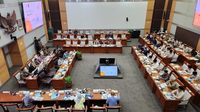 Ilustrasi rapat kerja Komisi VIII DPR. (Adrial/detikcom)